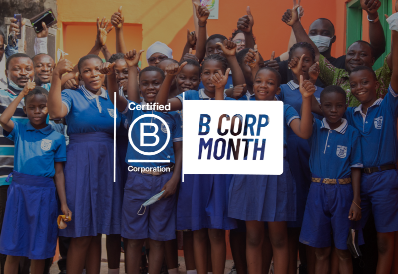 Het is feest want het is B Corp Maand!