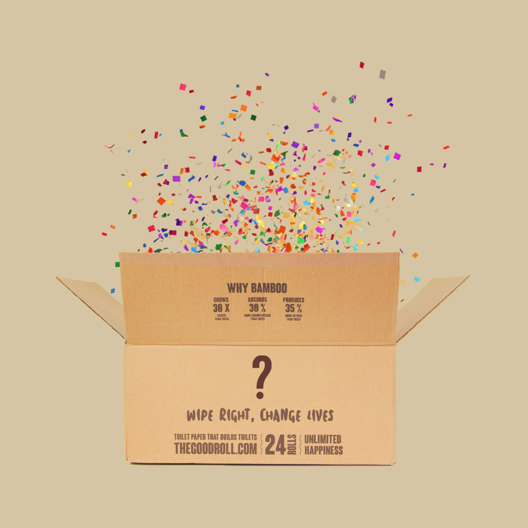 Surprise Box Duurzaam Toiletpapier - The Good Roll