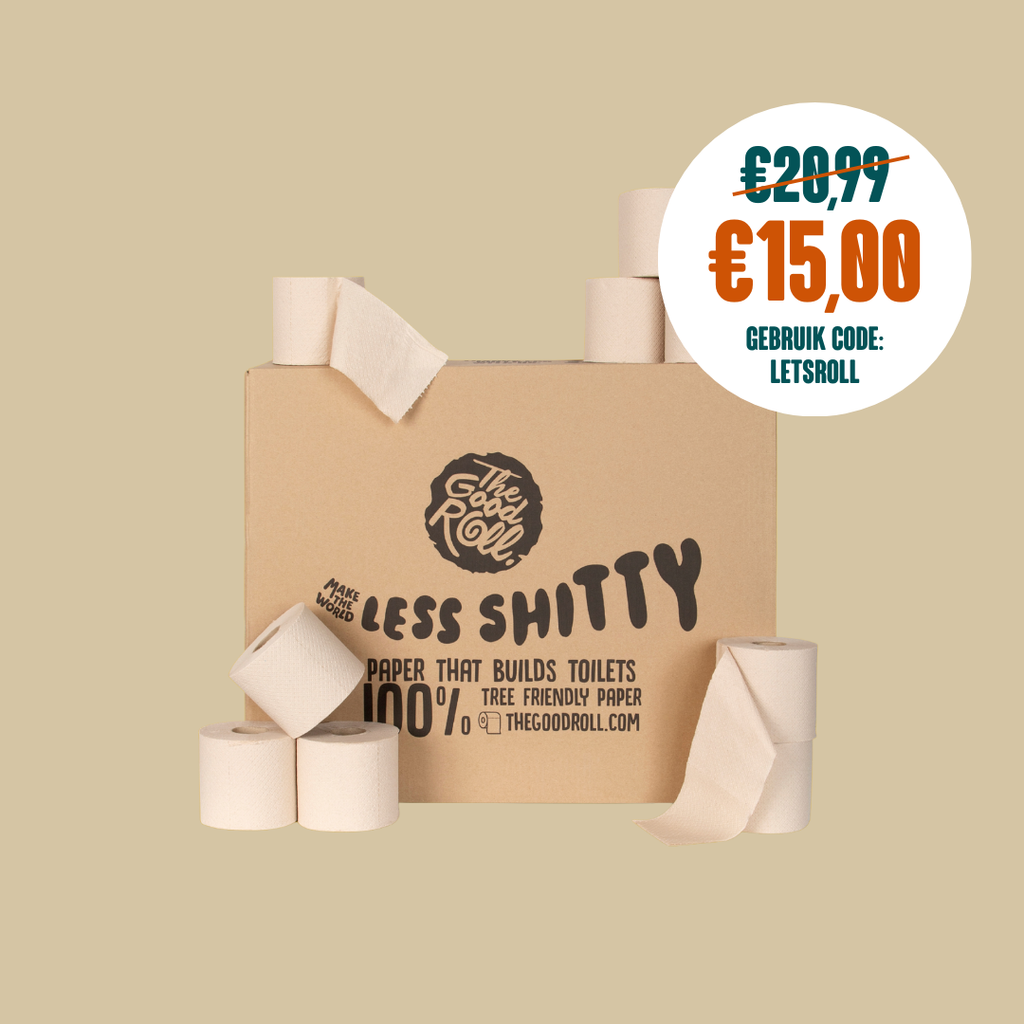 Bamboe toiletpapier met korting