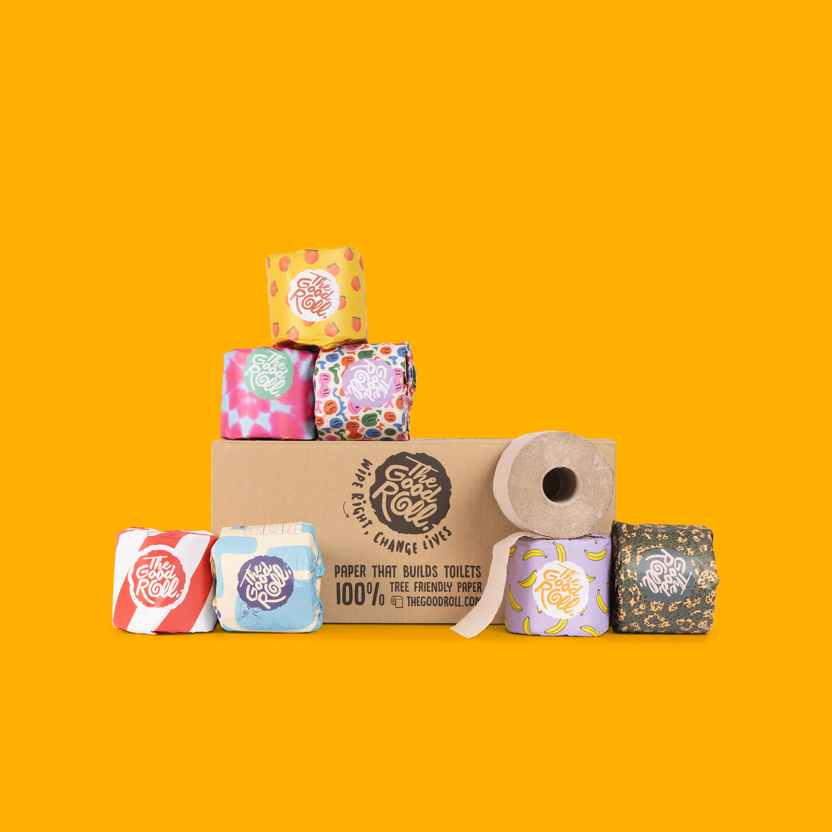 Duurzaam toiletpapier The Good Roll