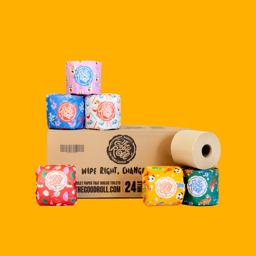 Duurzaam bamboe toiletpapier The Good Roll